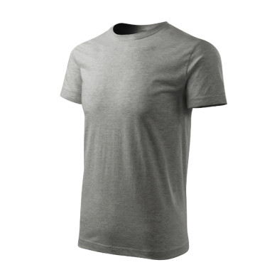 Tee-shirt unisex Heavy New Free F37 - gris chiné foncé