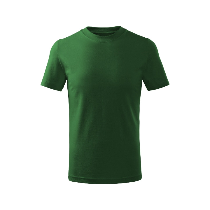 Tee-shirt enfant Basic Free F38 - vert bouteille