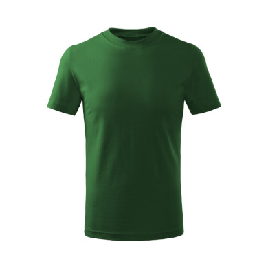 Tee-shirt enfant Basic Free F38 - vert bouteille