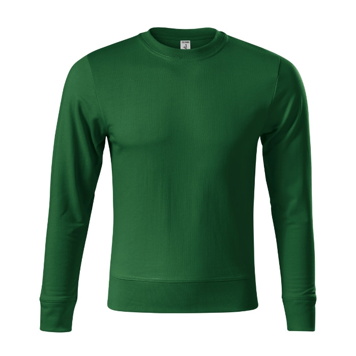 Sweatshirt unisex Zero P41 - vert bouteille