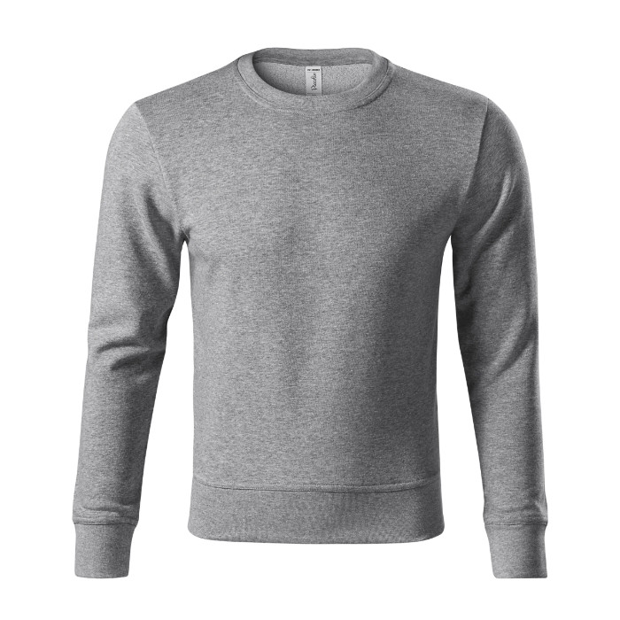 Sweatshirt unisex Zero P41 - gris chiné foncé