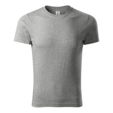 Tee-shirt unisex Paint P73 - gris chiné foncé