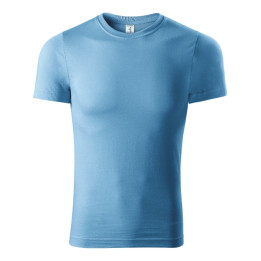Tee-shirt unisex Paint P73 - bleu azur