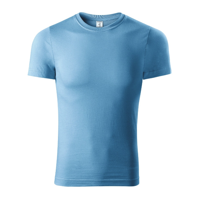 Tee-shirt unisex Paint P73 - bleu azur