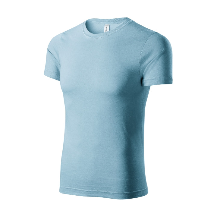 Tee-shirt unisex Paint P73 - bleu ciel