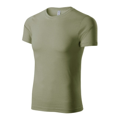 Tee-shirt unisex Paint P73 - kaki clair