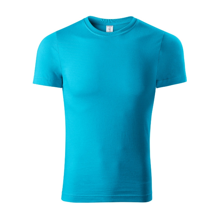 Tee-shirt unisex Paint P73 - turquoise