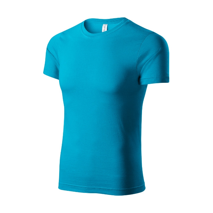 Tee-shirt unisex Paint P73 - turquoise