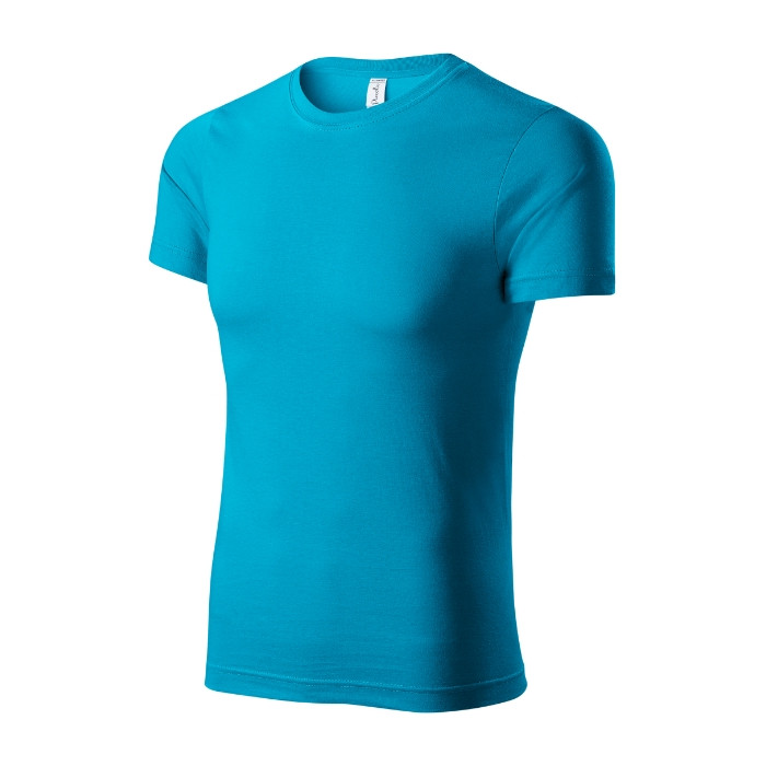 Tee-shirt unisex Paint P73 - turquoise