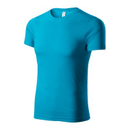 Tee-shirt unisex Paint P73 - turquoise
