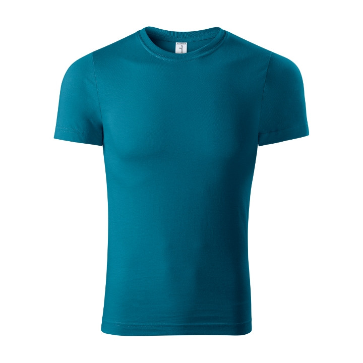 Tee-shirt unisex Paint P73 - bleu pétrole