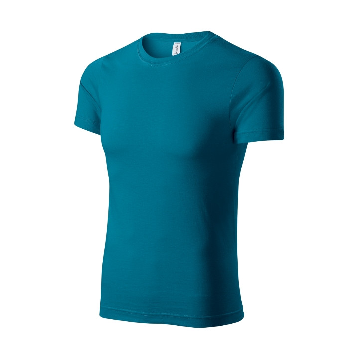Tee-shirt unisex Paint P73 - bleu pétrole