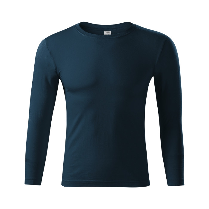 Tee-shirt unisex Progress LS P75 - bleu marine