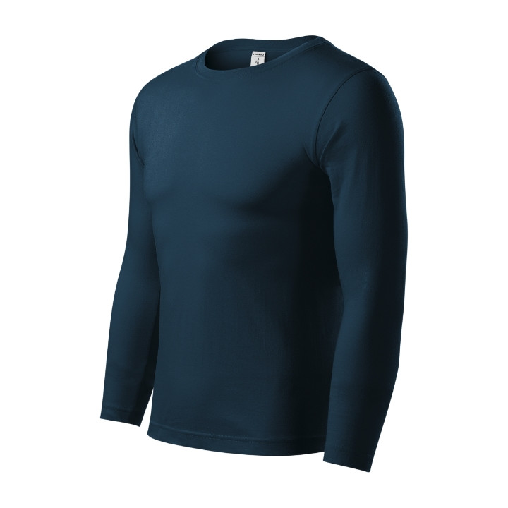Tee-shirt unisex Progress LS P75 - bleu marine