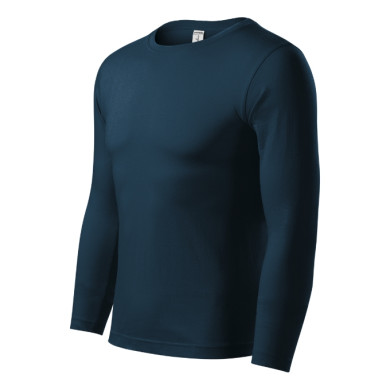 Tee-shirt unisex Progress LS P75 - bleu marine