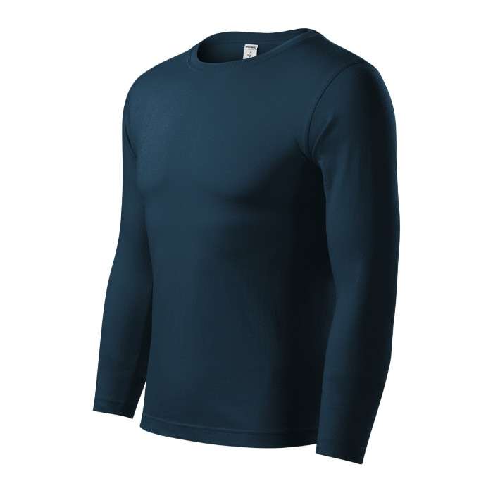 Tee-shirt unisex Progress LS P75 - bleu marine