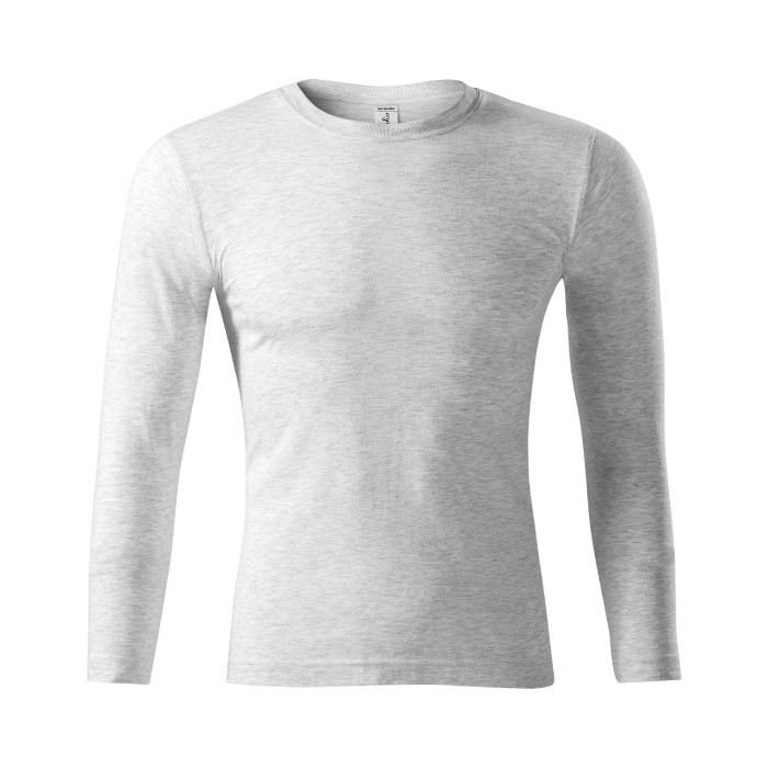 Tee-shirt unisex Progress LS P75 - gris chiné clair
