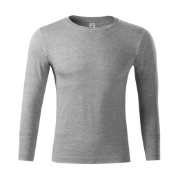 Tee-shirt unisex Progress LS P75 - gris chiné foncé