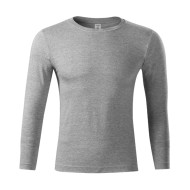 Tee-shirt unisex Progress LS P75 - gris chiné foncé