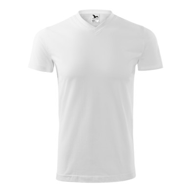 Tee-shirt unisex Heavy V-neck 111 - blanc