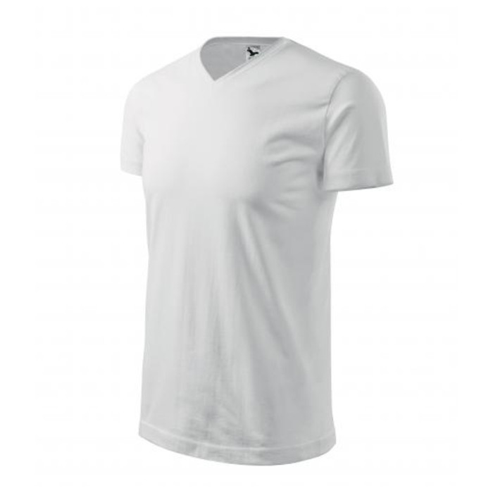 Tee-shirt unisex Heavy V-neck 111 - blanc