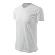 Tee-shirt unisex Heavy V-neck 111 - blanc