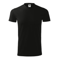 Tee-shirt unisex Heavy V-neck 111 - noir