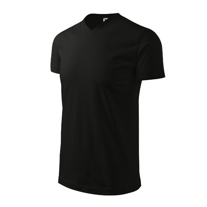Tee-shirt unisex Heavy V-neck 111 - noir