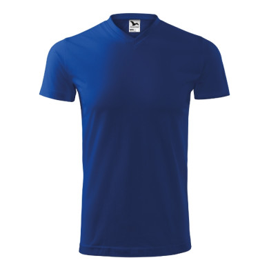 Tee-shirt unisex Heavy V-neck 111 - bleu royal