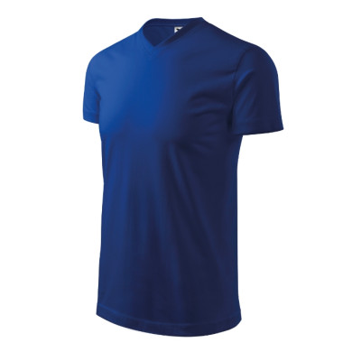Tee-shirt unisex Heavy V-neck 111 - bleu royal