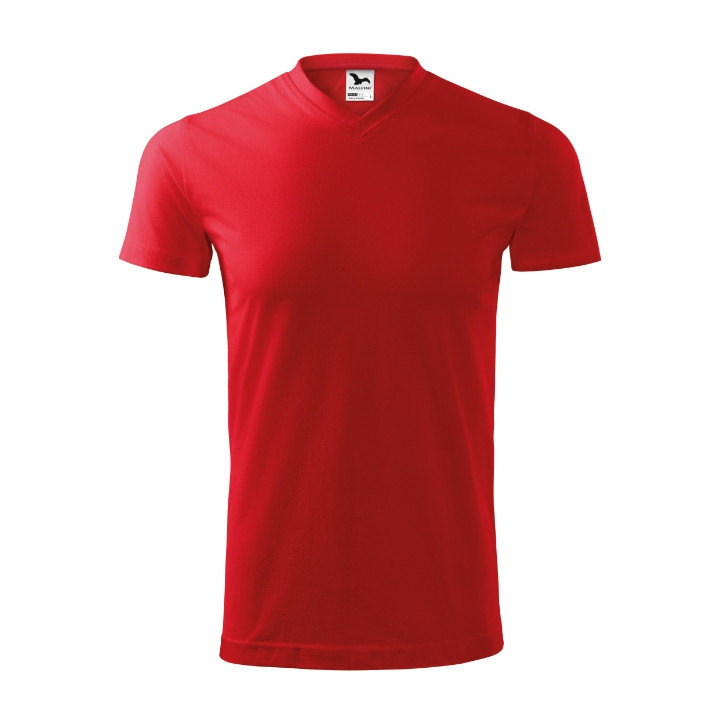 Tee-shirt unisex Heavy V-neck 111 - rouge