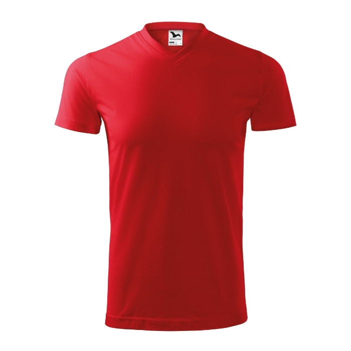 Tee-shirt unisex Heavy V-neck 111 - rouge