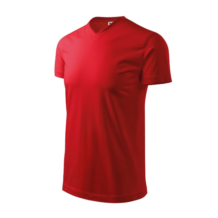 Tee-shirt unisex Heavy V-neck 111 - rouge
