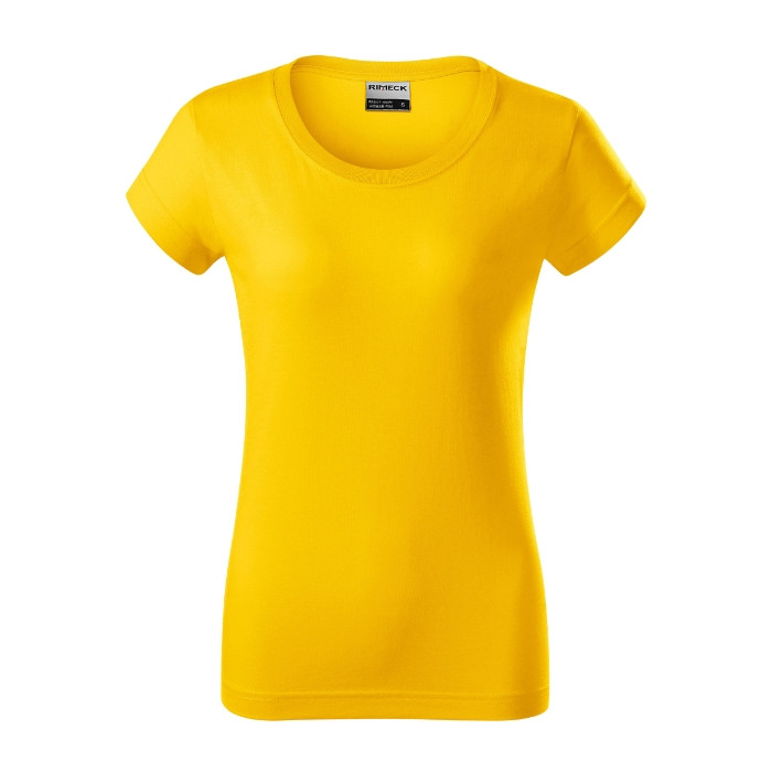 Tee-shirt femme Resist heavy R04 - jaune