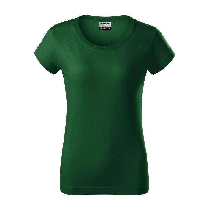 Tee-shirt femme Resist heavy R04 - vert bouteille