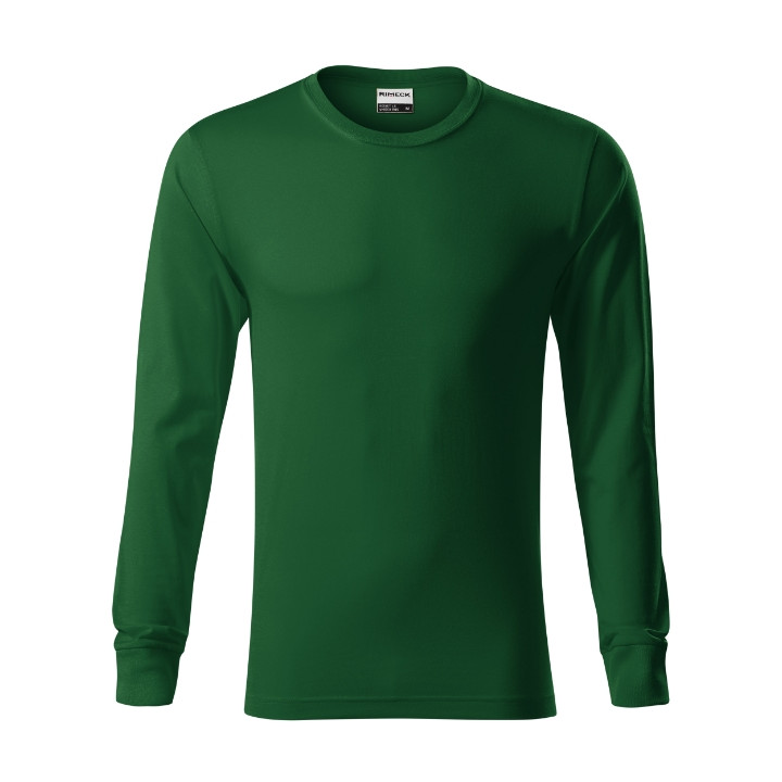 Tee-shirt unisex Resist LS R05 - vert bouteille