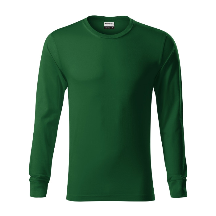 Tee-shirt unisex Resist LS R05 - vert bouteille