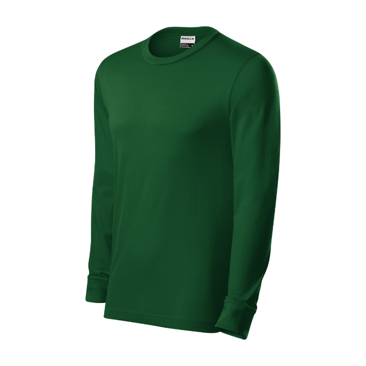 Tee-shirt unisex Resist LS R05 - vert bouteille