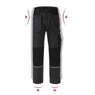 Pantalon de travail homme Woody W01 - ebony gray