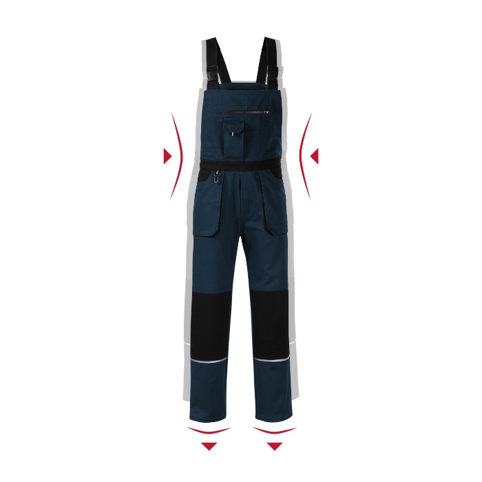 Cottes à brettelle homme Woody W02 - bleu marine