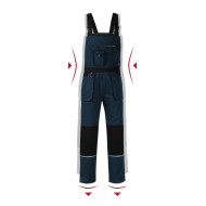 Cottes à brettelle homme Woody W02 - bleu marine