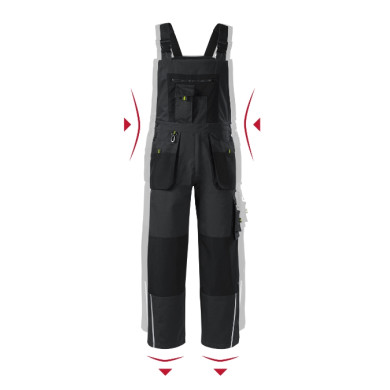 Cottes à brettelle homme Ranger W04 - ebony gray