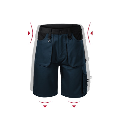 Short de travail homme Woody W05 - bleu marine