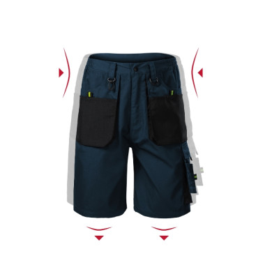 Short de travail homme Ranger W06 - bleu marine
