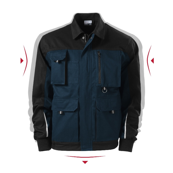 Blouson de travail homme Woody W51 - bleu marine