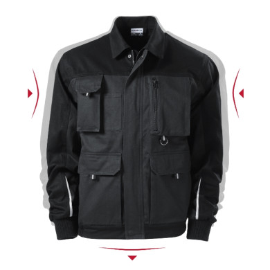 Blouson de travail homme Woody W51 - ebony gray