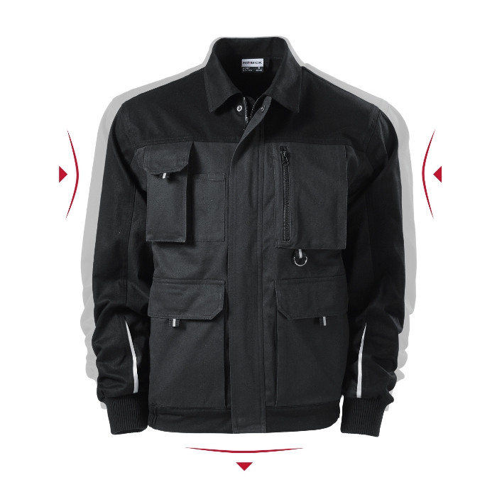 Blouson de travail homme Woody W51 - ebony gray