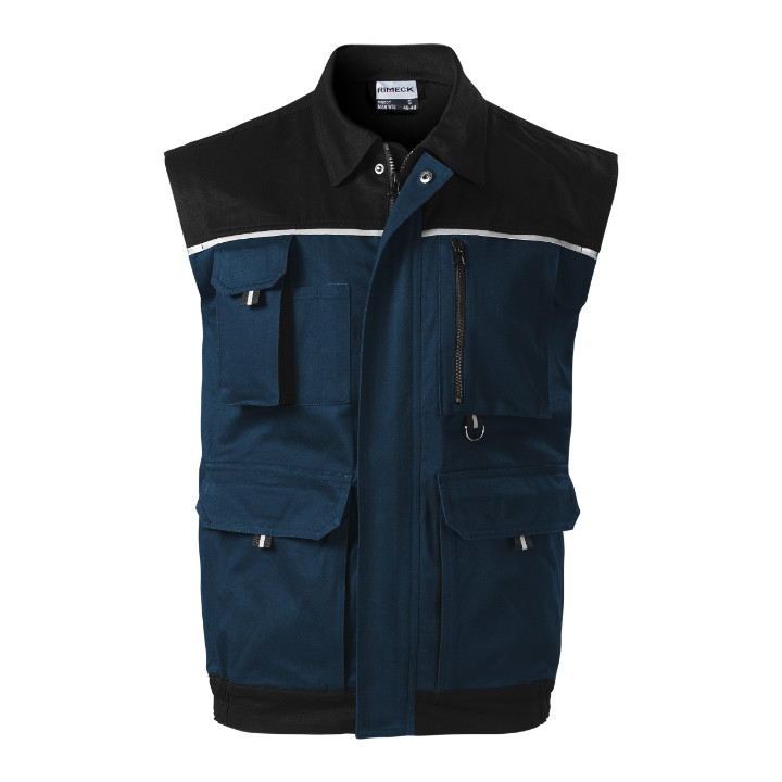 Gilet de travail homme Woody W52 - bleu marine