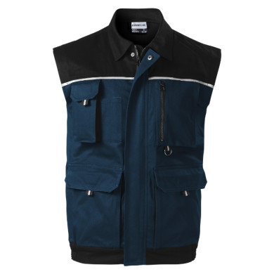 Gilet de travail homme Woody W52 - bleu marine