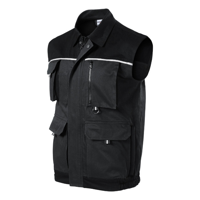 Gilet de travail homme Woody W52 - ebony gray